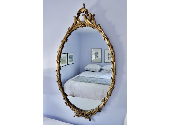 Gorgeous Gilted Wood Mirror