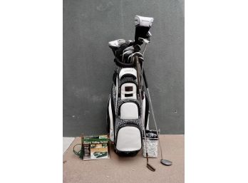 Glove It Signature Golf Bag With Clubs, Balls, Gloves, Tees & Electric Putting Partner