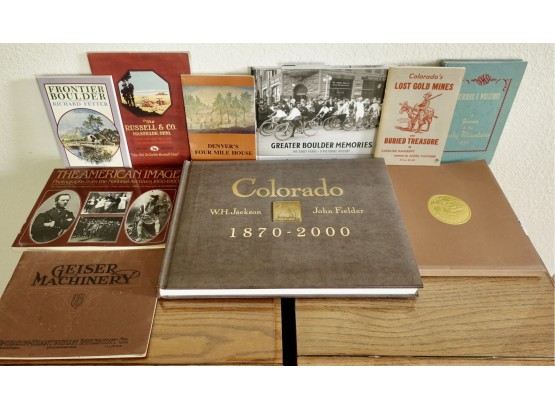 Assorted Colorado And Western History Books