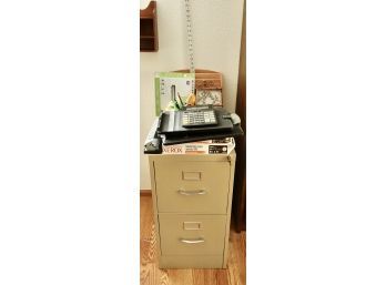 Metal Filing Cabinet And Office Supplies/organization