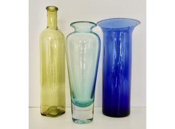 Colorful Vases And Bottle