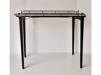 MidCentury Folding Tea Table- See Pictures For Ware