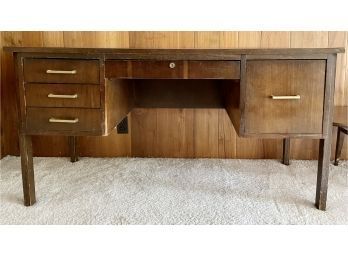 Mid Century Desk With Laminate Top