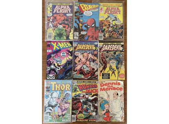 Vintage Marvel Comic Books & More