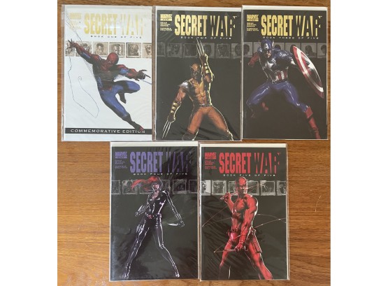 5 Marvel Secret War Comic Books