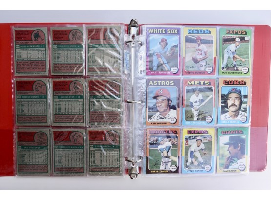 1975 Topps Baseball 100 Cards  (#100)