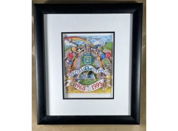 Charles Fazzino Special Olympics Artwork Signed And Numbered (146/200)