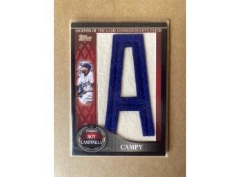 2009 Topps Baseball - Roy Camoanella Jersey Card