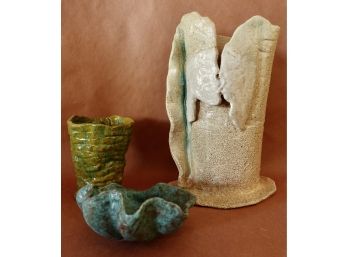 Assorted Handmade Ceramics By Ann Hoyt