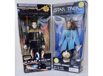 Star Trek Generations Lieutenant Commander Data In Box (unopened) - Playmates & Star Trek Collector's Series S