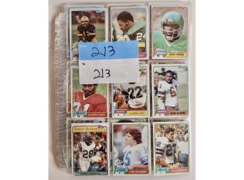 1981 Topps Football Cards 150 Cards