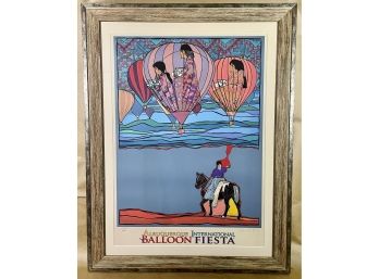 Framed Signed Numbered 2011 Albequerque International Balloon Festival Print