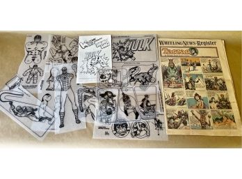 Incrediable Hulk Shirnky Dinks With 1945 Comics
