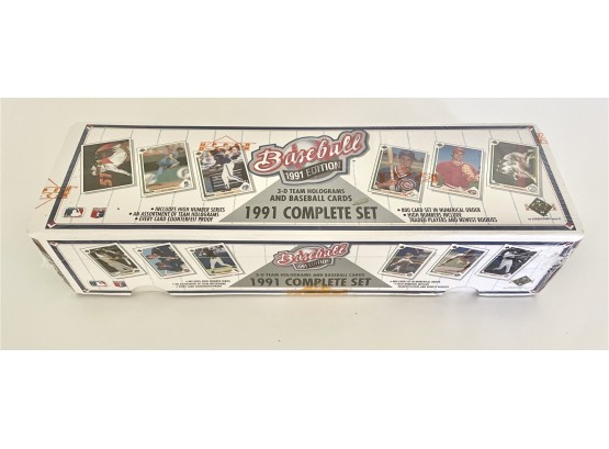 New In Box 1991 Baseball Complete Card Set