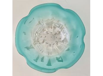 Large Scale Art Glass Bowl