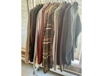 Assorted Men's Button Down & Pull Over Shirts