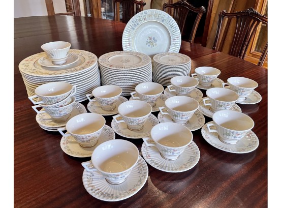 Lenox China Made In The U.S.A 'Spring Bouquet' For 16