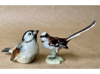 2 Geobel Bird Figurines