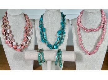 Beaded Necklaces And Bracelets