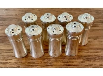 4 Pairs Of Silverplated Shakers