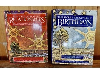 Secret Language Books 'Birthdays' & 'Relationships'
