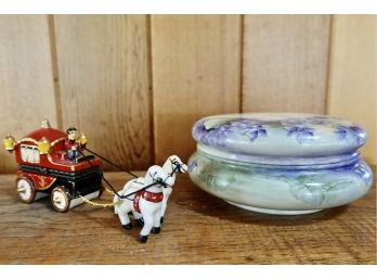 Belleek Porcelain Box And More