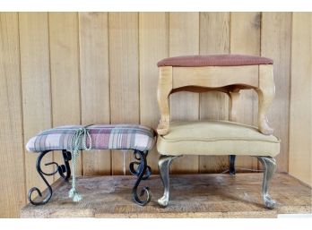 Set Of 3 Assorted Foot Stools