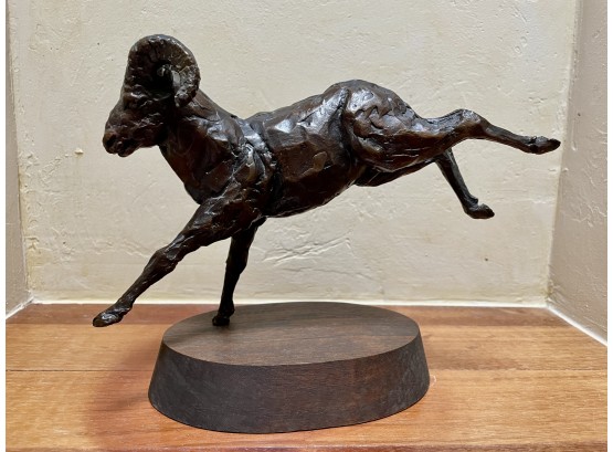 Bronze Big Horn Sheep By D. Dufva