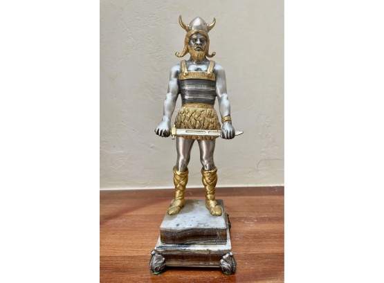 Man The Warrior! Limited Edition Figurine By Vasari Of Milan 'Viking'