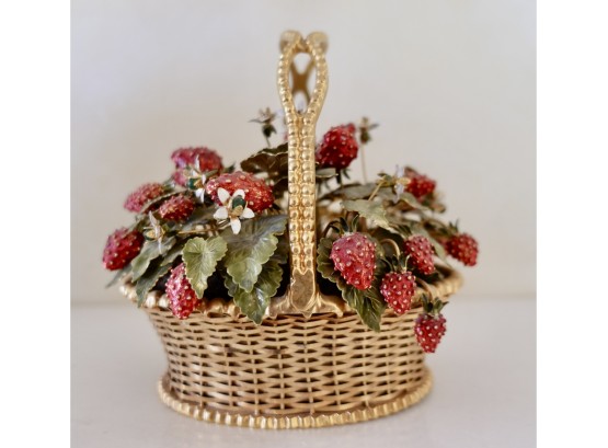 Fleurs Des Siecles By Jane Hutcheson For Gorham, Strawberry Basket, Small