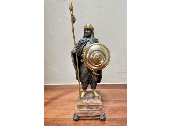 Man The Warrior! Limited Edition Figurine By Vasari Of Milan 'Turkish Warrior'