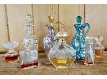 Bohemian Glass Perfume Bottles And More