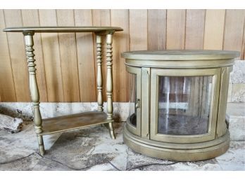 Gold Painted Occasional Tables