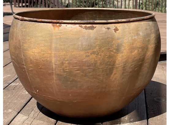 Copper Hose Bucket With Hose