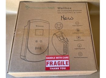 Primecom Wallbox Electric Vehicle Charging Station New In Box