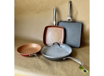 New With Tag Green Pan, Red Copper, & Calphalon Cookware