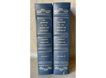 Leather Bound The Growth Of The American Republic By Morison Luchtenberg