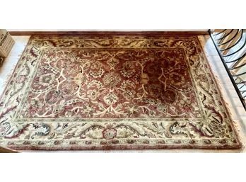 Wool Area Rug In Good Condition