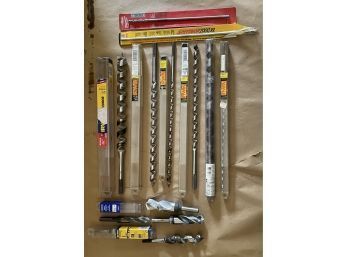 Collection Of Very Large Drill Bits