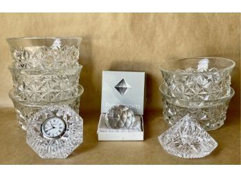 Waterford & Australian Crystal With 5 Bowls