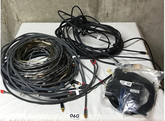 Electronics Cables Including HDMI & Speaker Wire