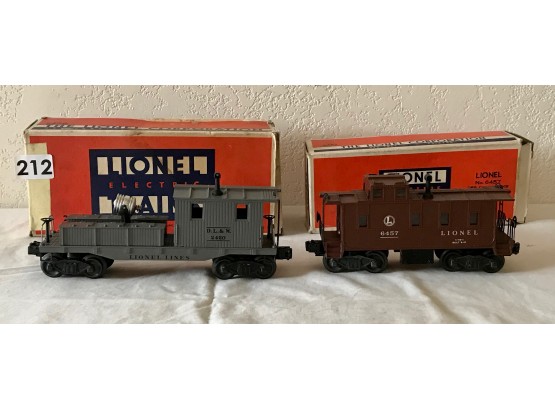 Lionel 2420 & 6457 W/Boxes