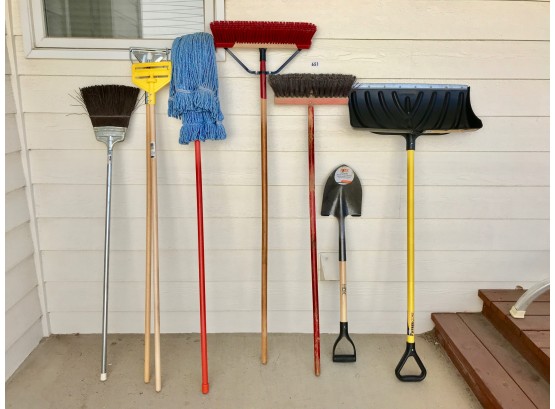 Brooms, Shovels, & Mops #2