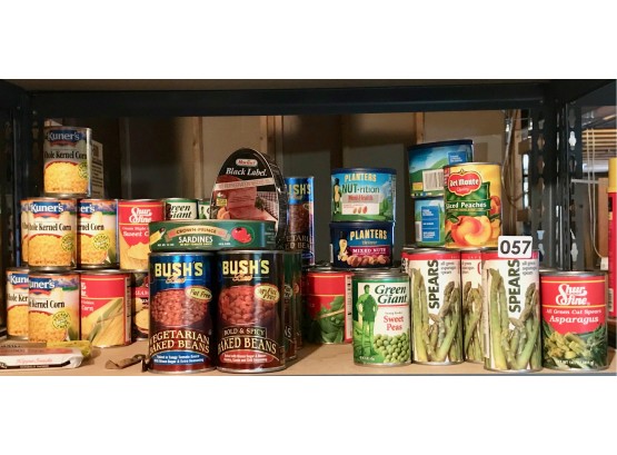 Assorted Canned Goods