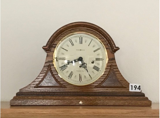 Howard Miller Mantle Clock W/Westminster Chime
