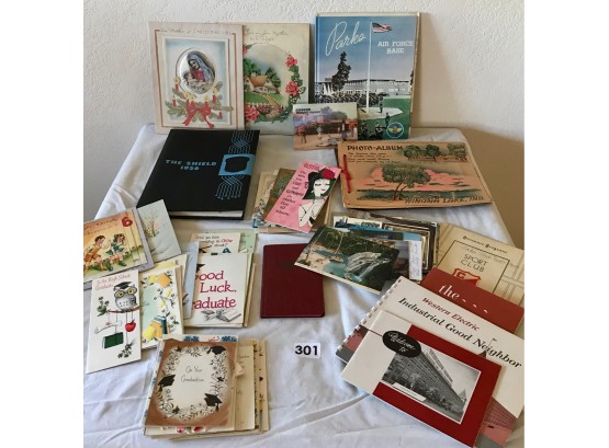 Vintage Cards, Post Cards, & Other Ephemera
