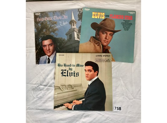 Highly Collectible Elvis Records, Excellent Condition