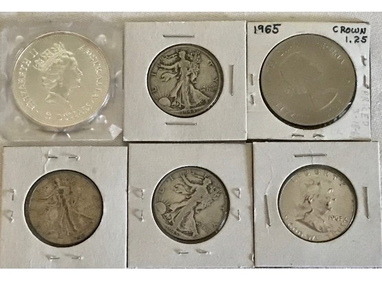 6 Collectable Coins