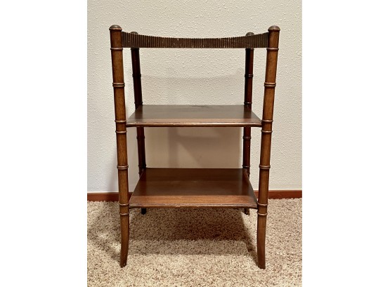 Vintage Tiered End Table