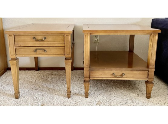 2 Vintage Hamimary Side Tables